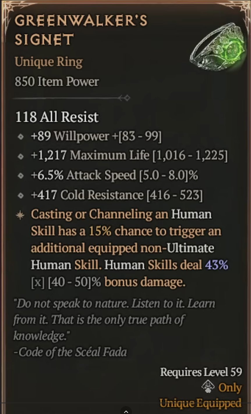 Greenwalker's Signet